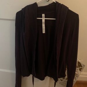 Plum Colored Ready to Rulu Wrap Jacket